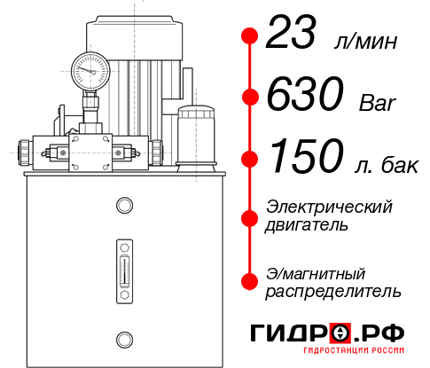 Маслостанция высокого давления НЭЭ-23И6315Т