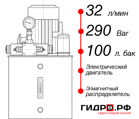 Гидростанция для пресса НЭЭ-32И2910Т