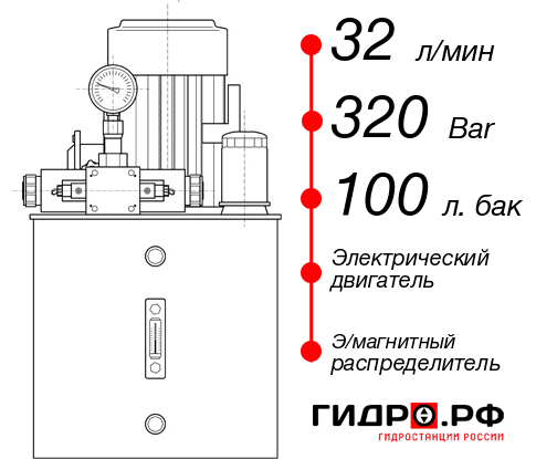 Маслостанция для пресса НЭЭ-32И3210Т