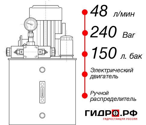 Промышленная маслостанция НЭЭ-48И2415Т