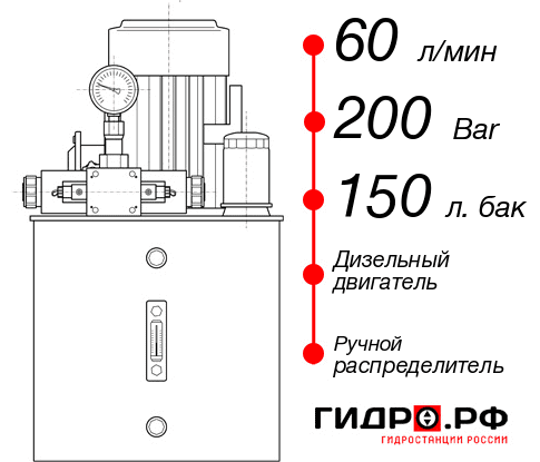 Маслостанция для гидромолота НДР-60И2015Т