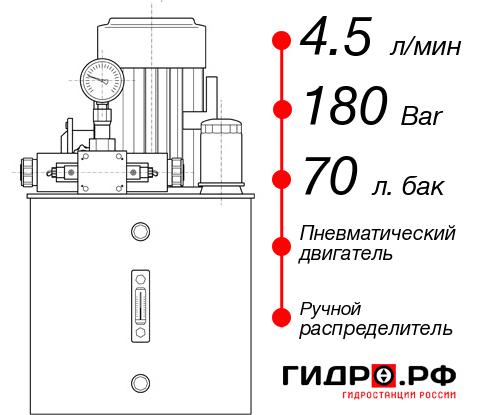 Гидростанция станка НПР-4,5И187Т