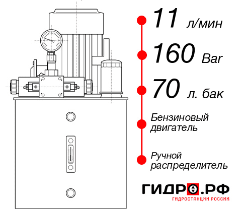 Маслостанция для дровокола НБР-11И167Т