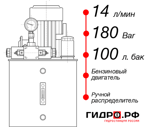 Маслостанция для дровокола НБР-14И1810Т