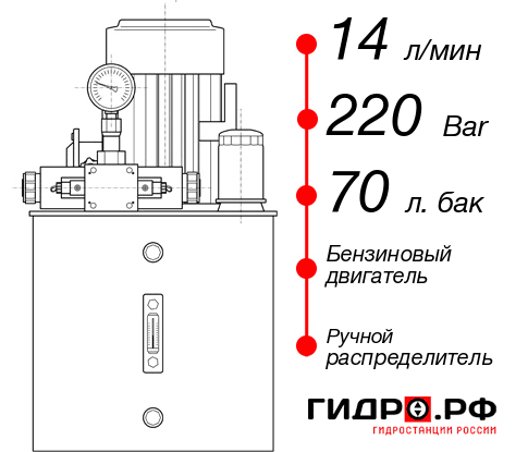 Маслостанция для дровокола НБР-14И227Т