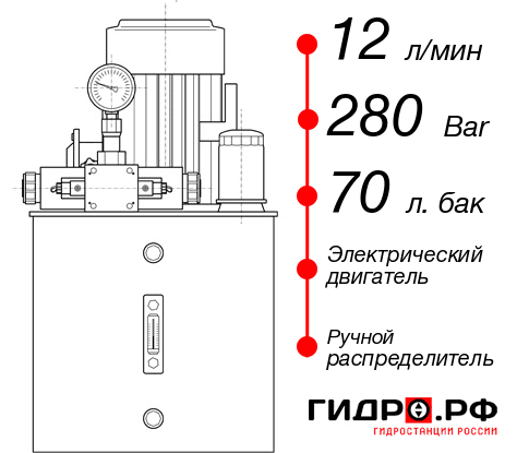 Гидростанция 5 кВт НЭР-12И287Т