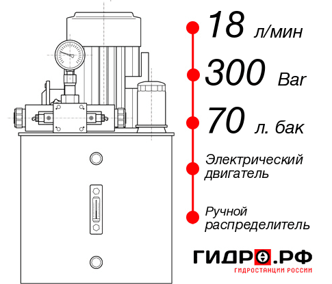 Маслостанция смазки НЭР-18И307Т