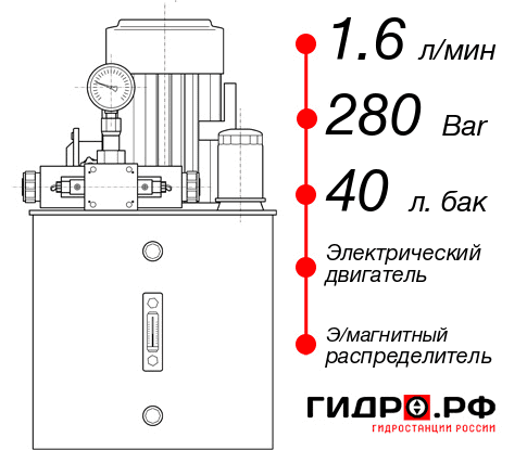 Автоматическая гидростанция НЭЭ-1,6И284Т