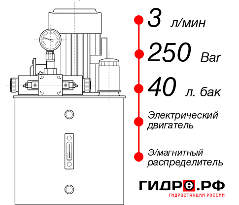 Гидростанция 220 Вольт НЭЭ-3И254Т