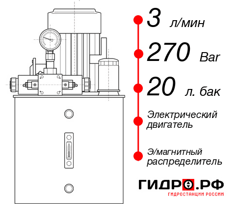 Компактная гидростанция НЭЭ-3И272Т