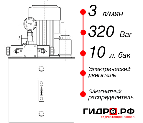 Компактная гидростанция НЭЭ-3И321Т