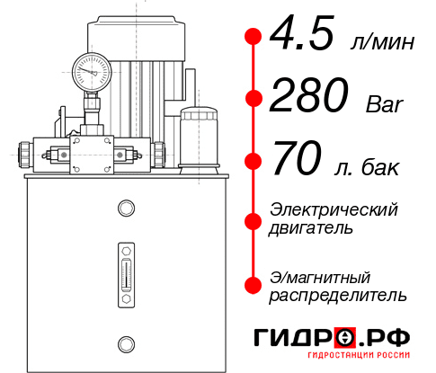 Автоматическая маслостанция НЭЭ-4,5И287Т