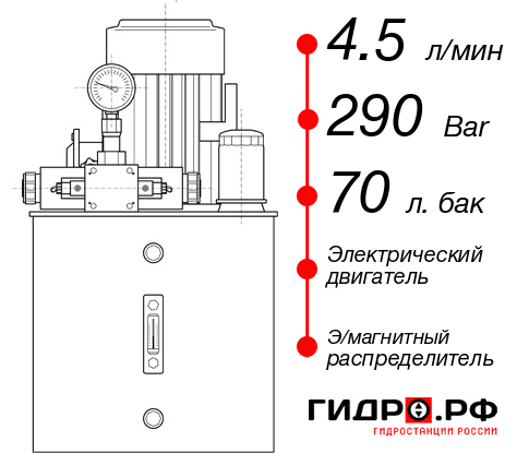 Автоматическая маслостанция НЭЭ-4,5И297Т