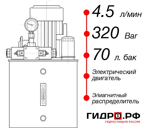 Автоматическая маслостанция НЭЭ-4,5И327Т