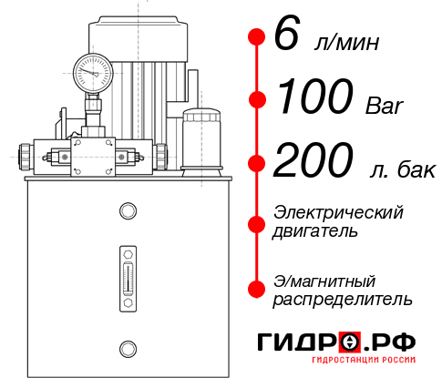 Гидростанция 220 Вольт НЭЭ-6И1020Т