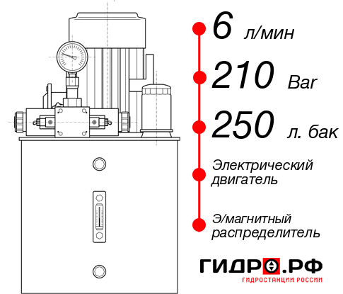 Гидростанция 220 Вольт НЭЭ-6И2125Т