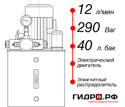 Гидростанция для пресса НЭЭ-12И294Т