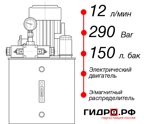 Маслостанция для пресса НЭЭ-12И2915Т