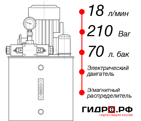 Маслостанция для пресса НЭЭ-18И217Т